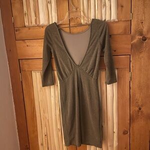 Olive Green Dress